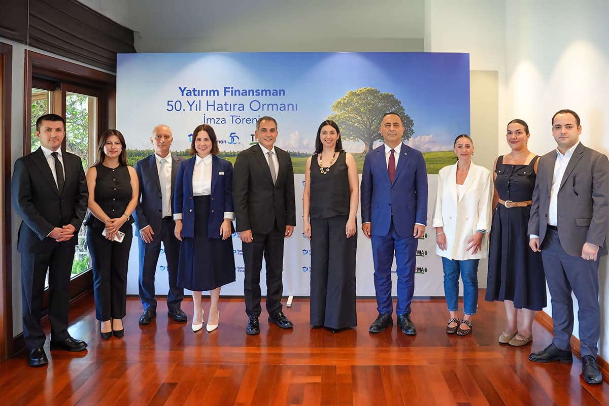 Yatırım Finansman TEMA 50. Yıl Hatıra Ormanı